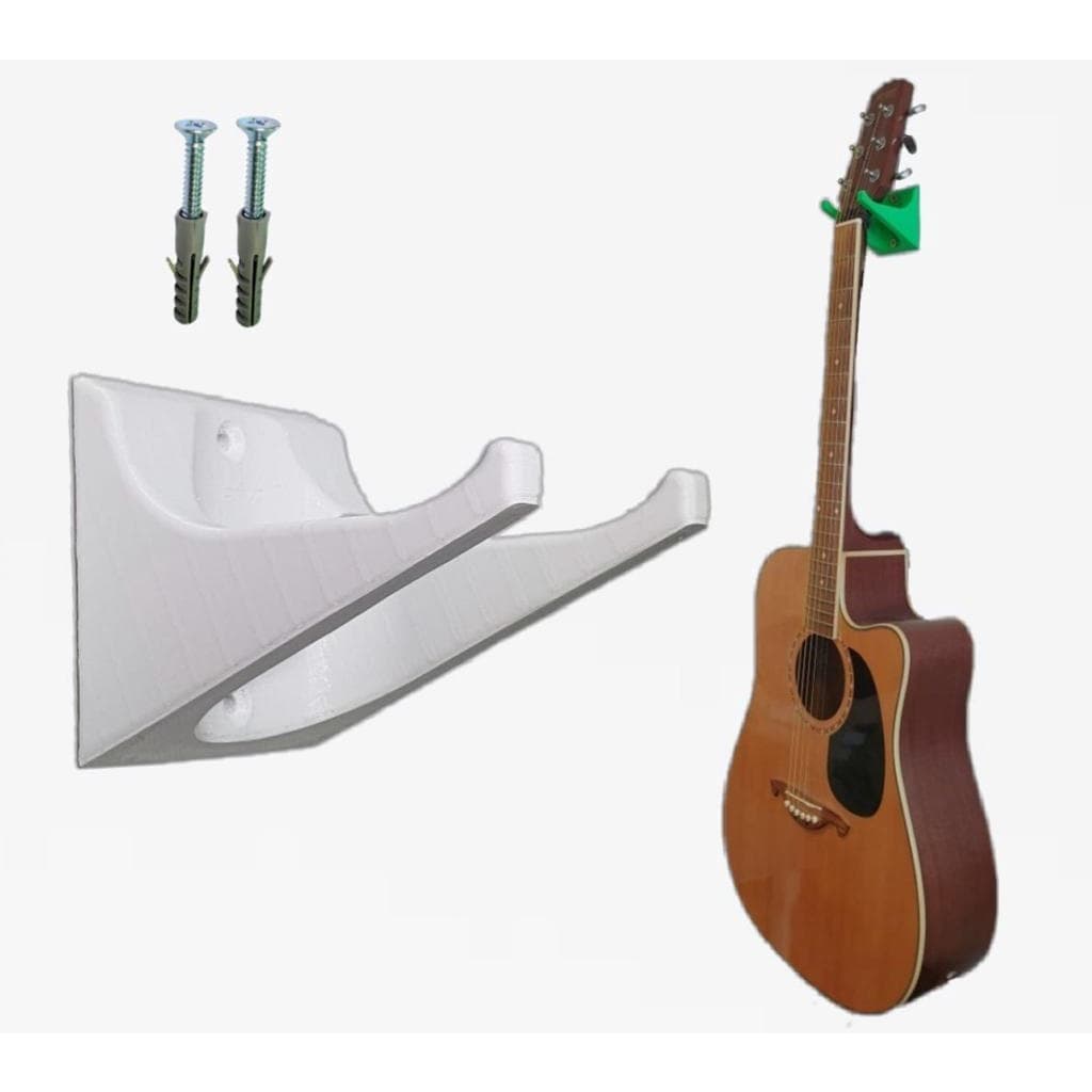 Suporte De Parede Violão/Guitarra (mais Resistente)com Parafusos Fixação