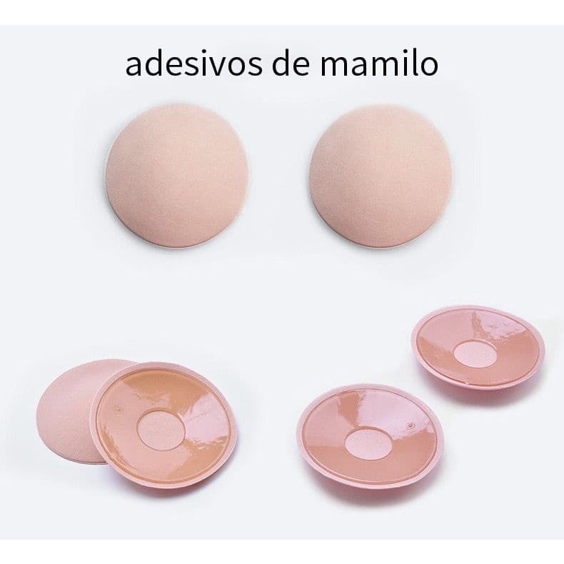 Tapa Mamilo Protetor Bico Aureola Seios Silicone Reutilizável (1 par)