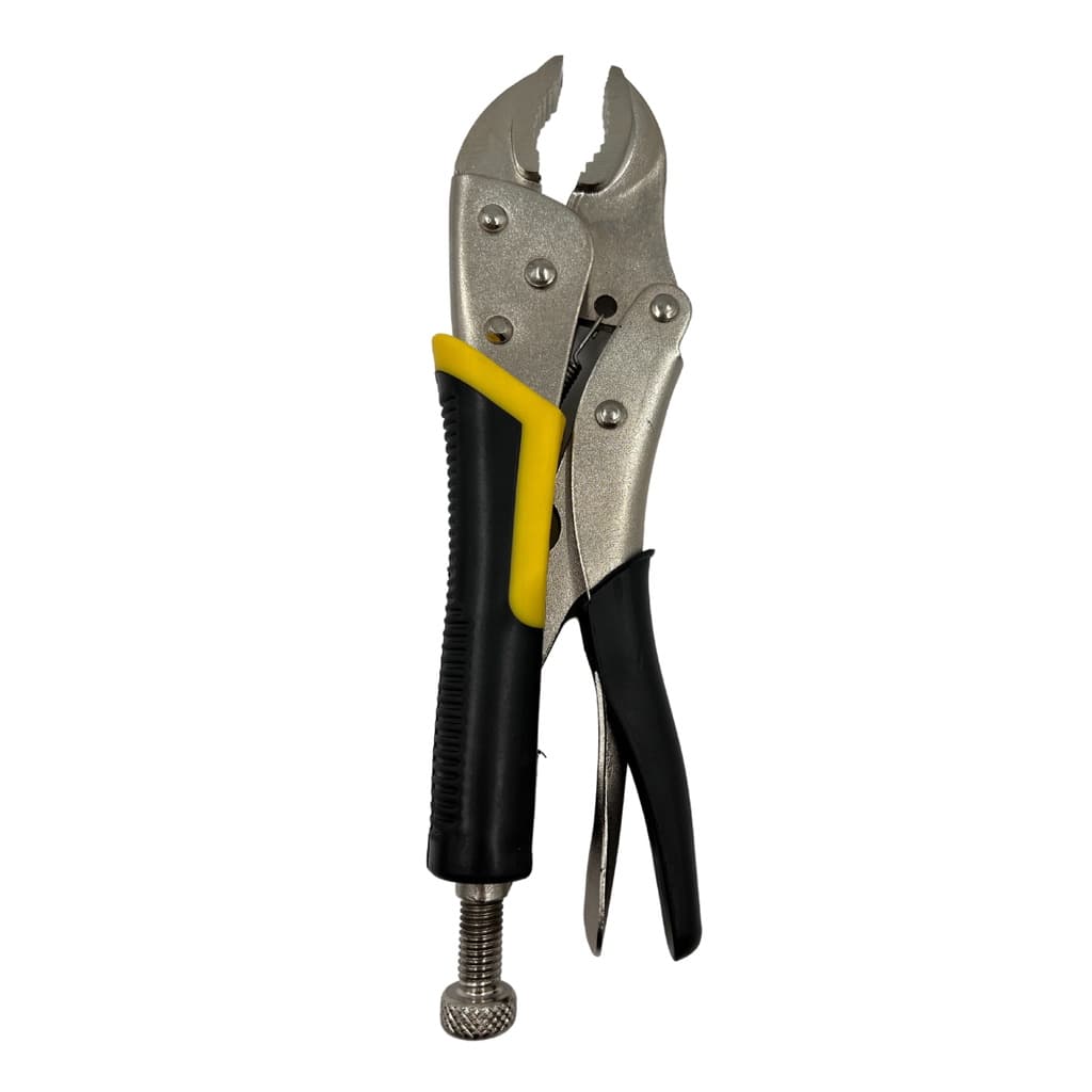 Alicate Pressão Profissional Com Dentes Serrilhados Curvos 10"