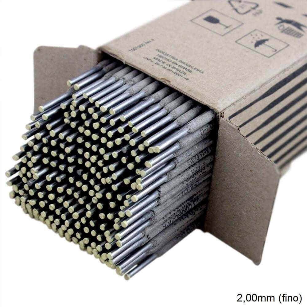 Eletrodo Serralheiro 6013 Fino 2,00mm com 2,50kg