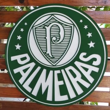 Escudo do Palmeiras Em Alto Relevo 32 e 50CM