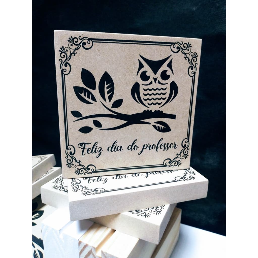 CAIXA MDF PERSONALIZADA PRESENTE - QUALQUER ESTAMPA - PERSONALIZE A SUA