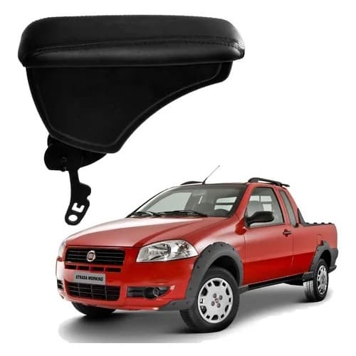 Apoio De Braço Artefactum Console Central Carro Fiat Strada