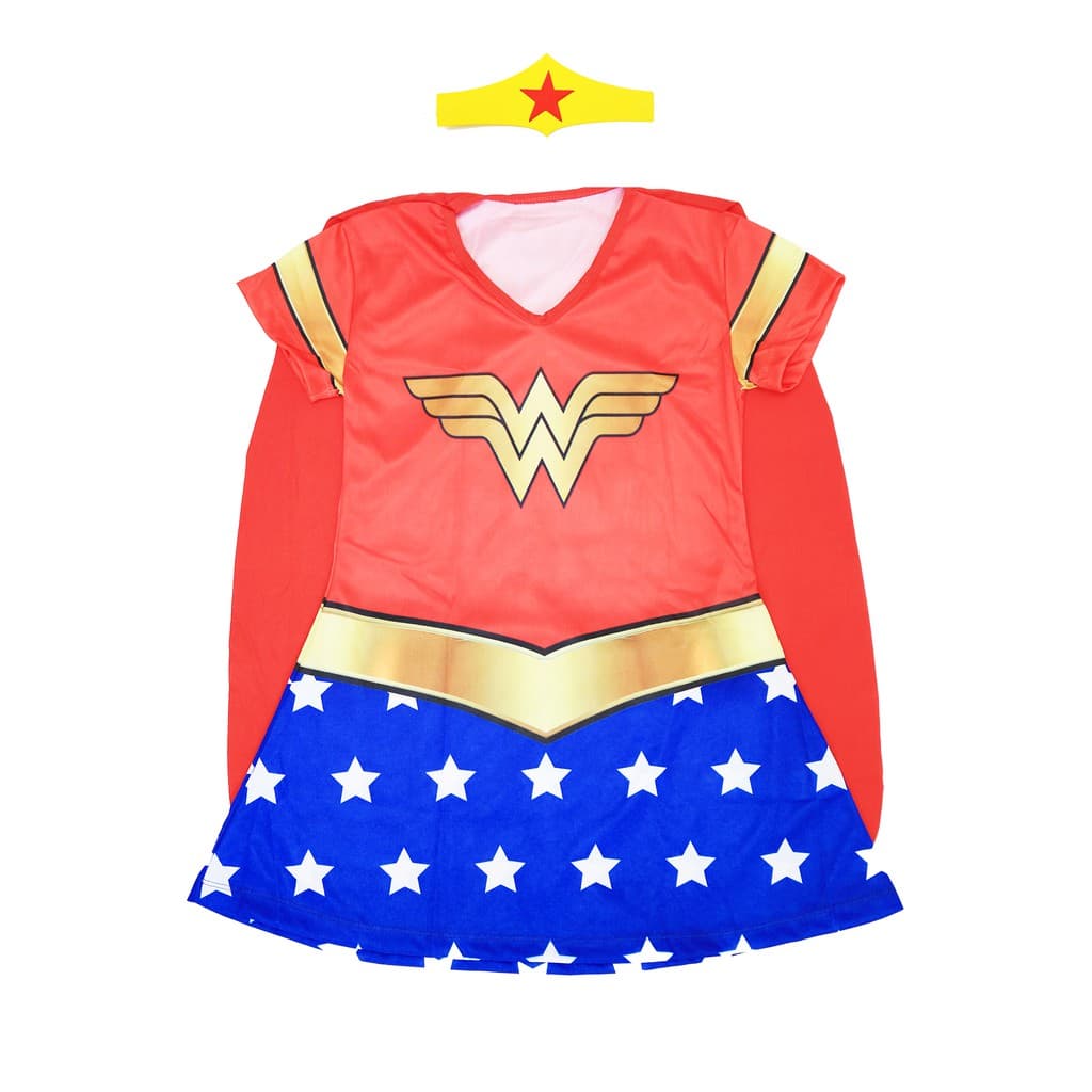 Fantasia Infantil Mulher Maravilha