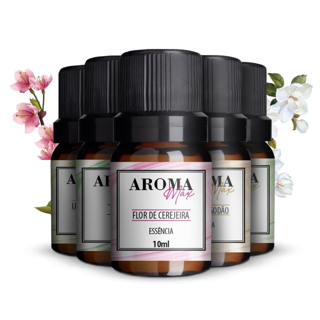 Essência Super Concentrada 10ml para Aromatizadores e Difusores Elétricos - Diversos Aromas Premium