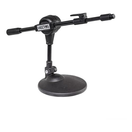 Pedestal Para Microfone Mesa E Bumbo Vector Sm-30 P Sm30