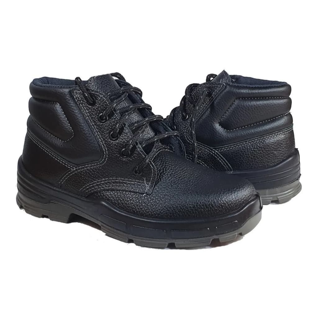 Bota Botina Sapato Segurança Bracol Modelo Baa Bico Pvc C Ca