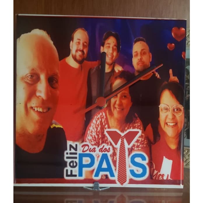 Relógio Azulejo 20x20 personalizado