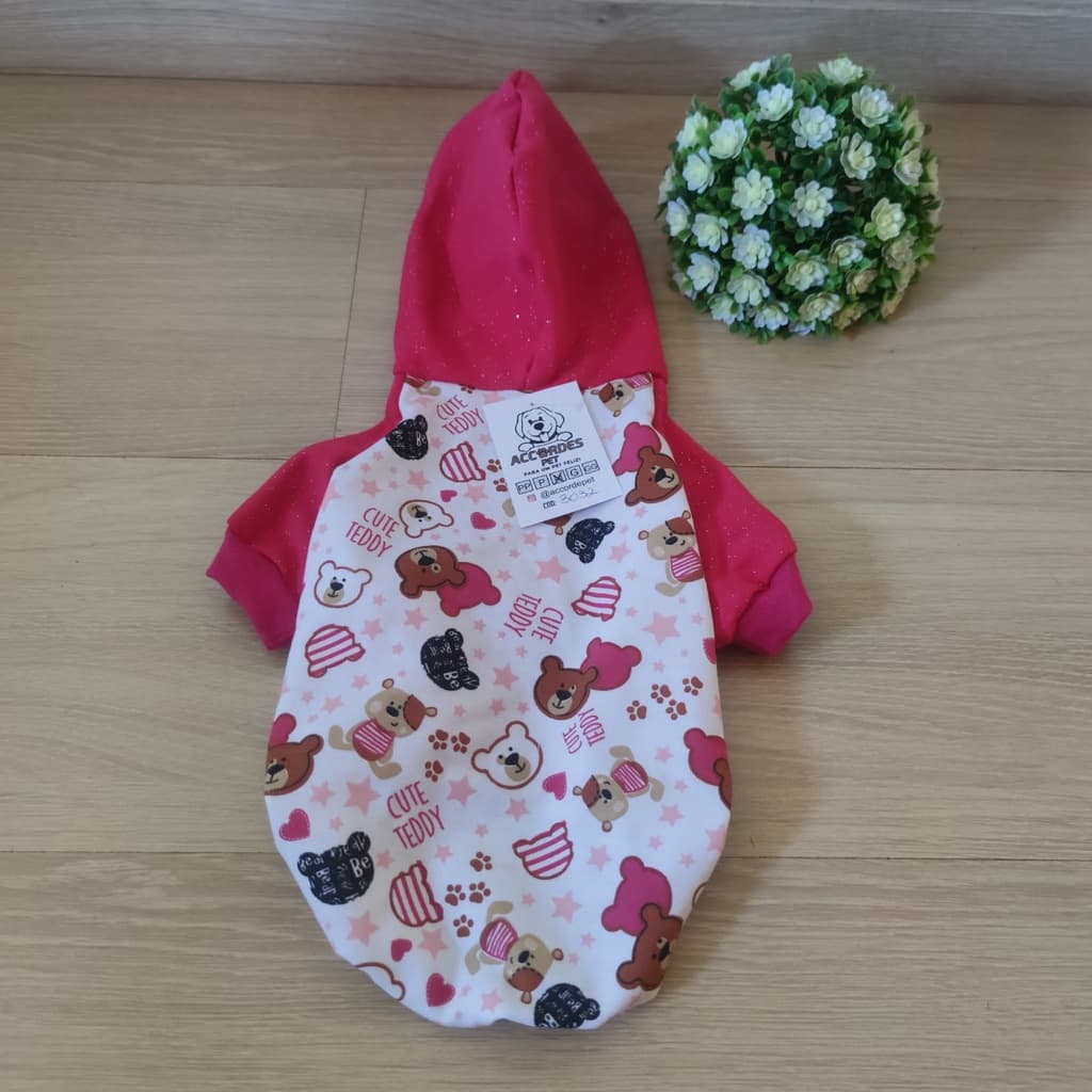 Moletom/Roupa Pet TAMANHO M - Inverno para Cachorro/Gato - Peças Unicas