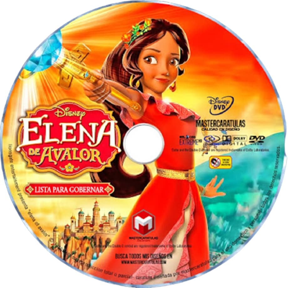 Dvd Filme Infantil - Elena De Avalor - Pronta Para Reinar