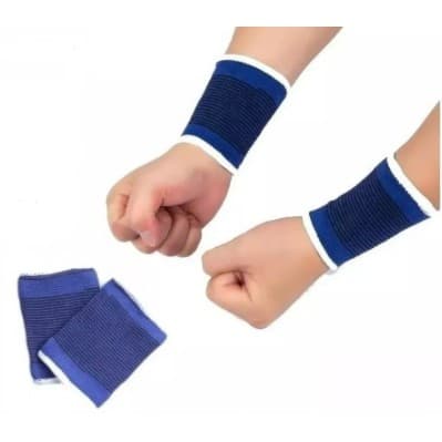 Oferta Par Protetor de Pulso Munhequeira Esportiva para Academia Basquete Multiuso Universal 2 Peças