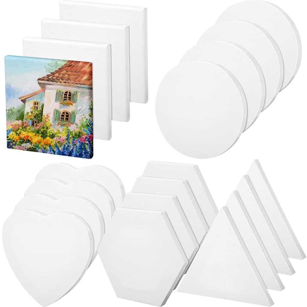 Telas para pintura artística 20 unidades
