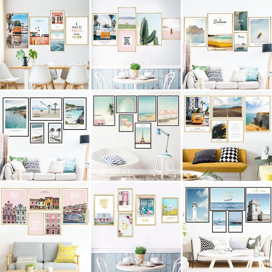 HJ141 Adesivo de parede para decoração de parede para decoração de vida doméstica
