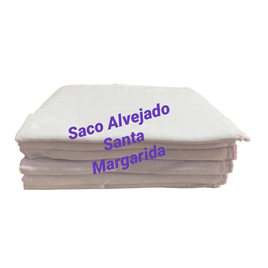 Saco Alvejado para Pano de Prato PP Extra Santa Margarida - 10 unidades