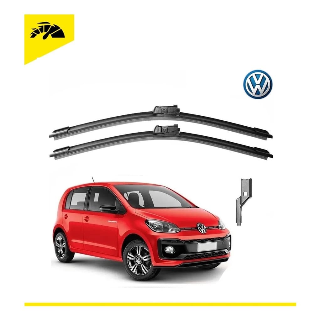 Limpador de Para-brisa Par Palhetas Limpador Parabrisa Vw Up Todos