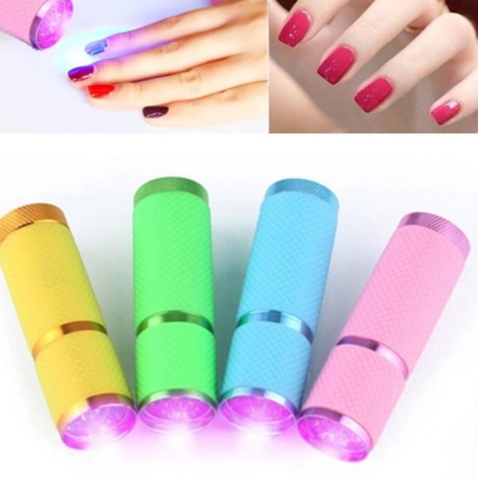Lanterna Led Uv Cabine Portátil Para Unha Seca Unha Gel Uv