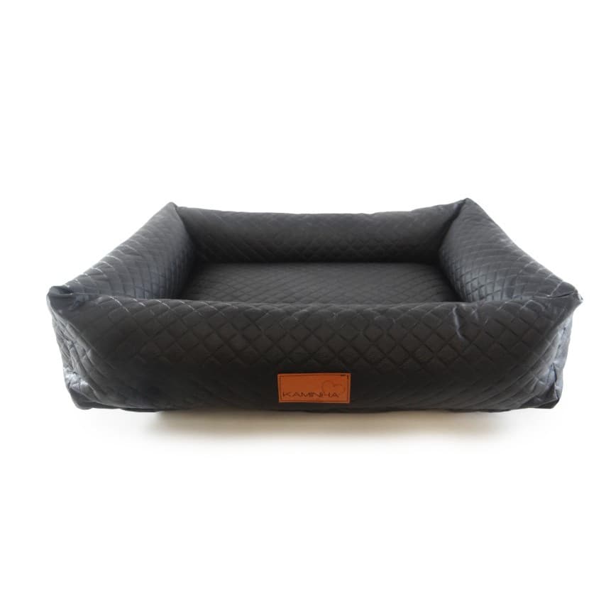 Cama Pet Caminha Cachorro e Gato Impermeável em CORINO (LINHA PREMIUM) - TAMANHO G (Várias Cores)