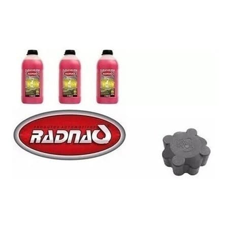 Aditivo Arrefecimento Radiador + Tampa Radiador 206 207