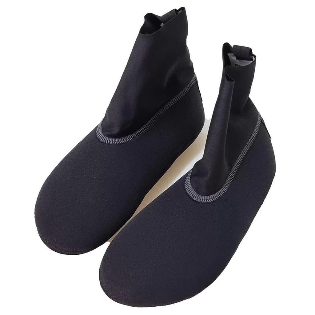 Sapatilha Beach Tennis Neoprene Adulto Realtex Preto/Cinza P