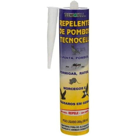 Espanta pombo e morcego 280g - Tecnocell