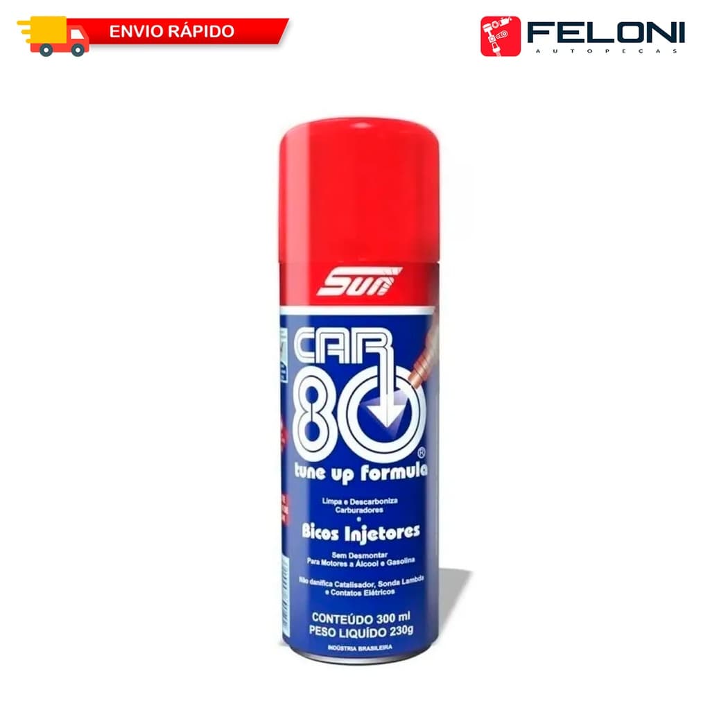 Car 80 Descarbonizante Car80 Limpa Bico Tbi Carburadores