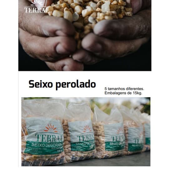 Seixo Perolado 15 Kg