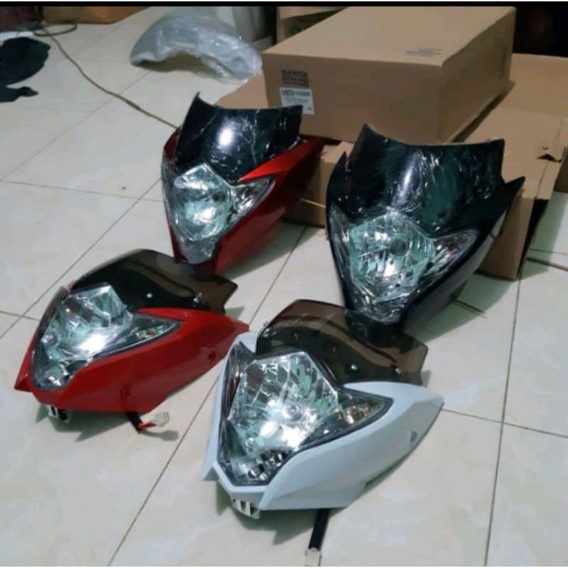 Tampa Dianteira E Farol SATRIA Fi FSELIT 2013-2014