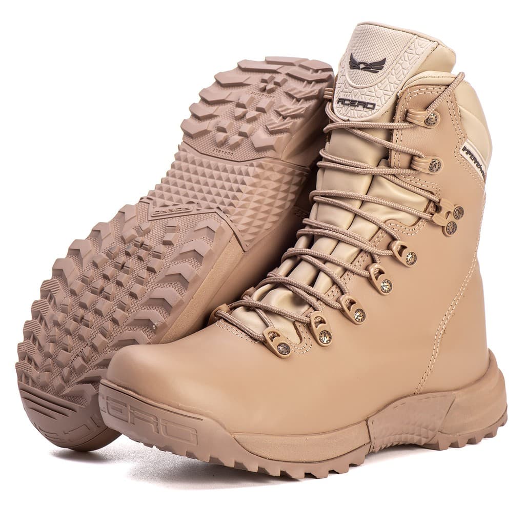Bota Coturno Militar Acero Apache Impermeável Motociclista Leve Confortável