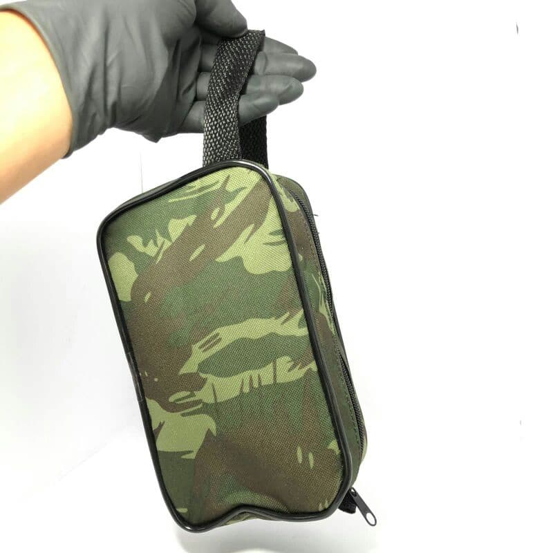 Necessaire masculina Camuflada De Pano com Alça / Necessaire /Maquiagem /Kit Barbear/Higiene pessoal etc