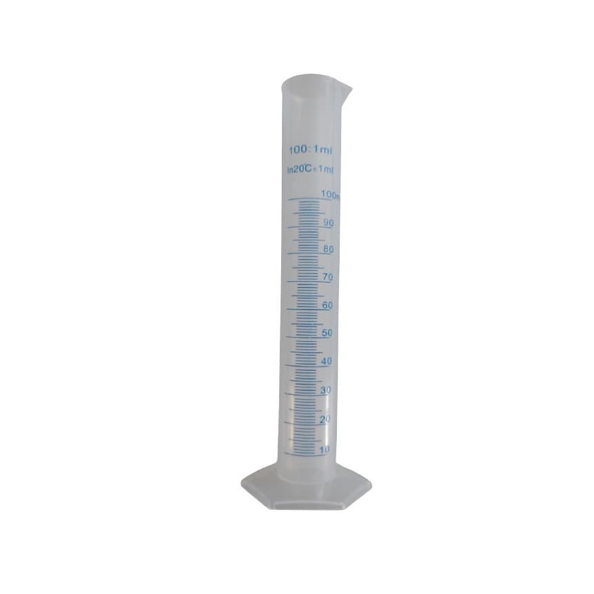 Proveta Plástica Graduada 100ml