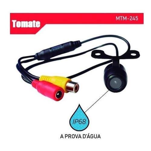 Camera De Re Automotiva Visão Noturna Para Multimídia Rca