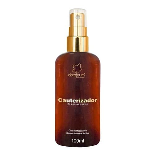 Cauterizador De Pontas Duplas Reparador De Pontas 100ml Clorofitum