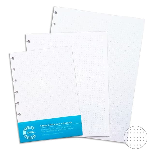 Refil Pontilhado para Caderno Inteligente 120g