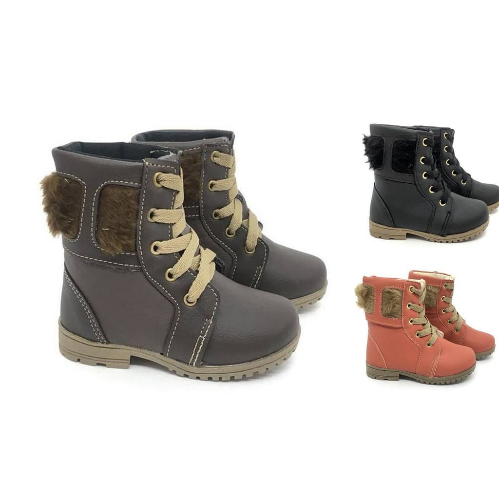 Coturno Infantil Feminino Bota Infantil Menina