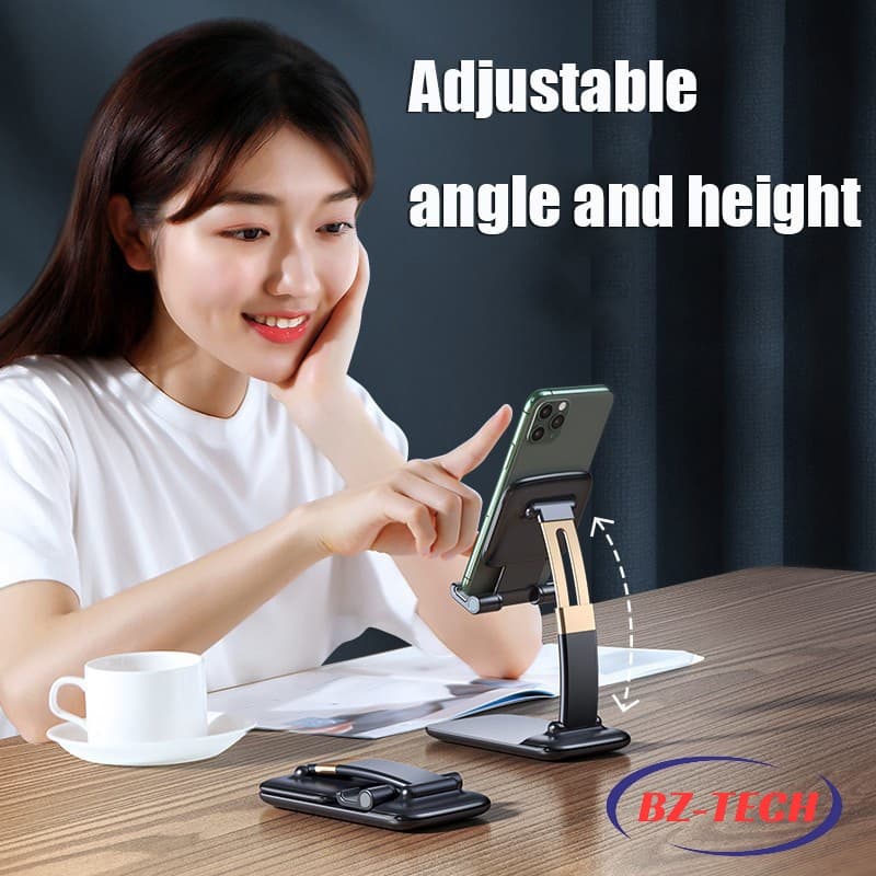 Suporte para celular e tablet portátil de mesa articulado ajustável holder