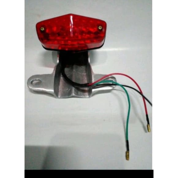 Luzes led Traseiras Cb , Conjunto pangkon Cromado