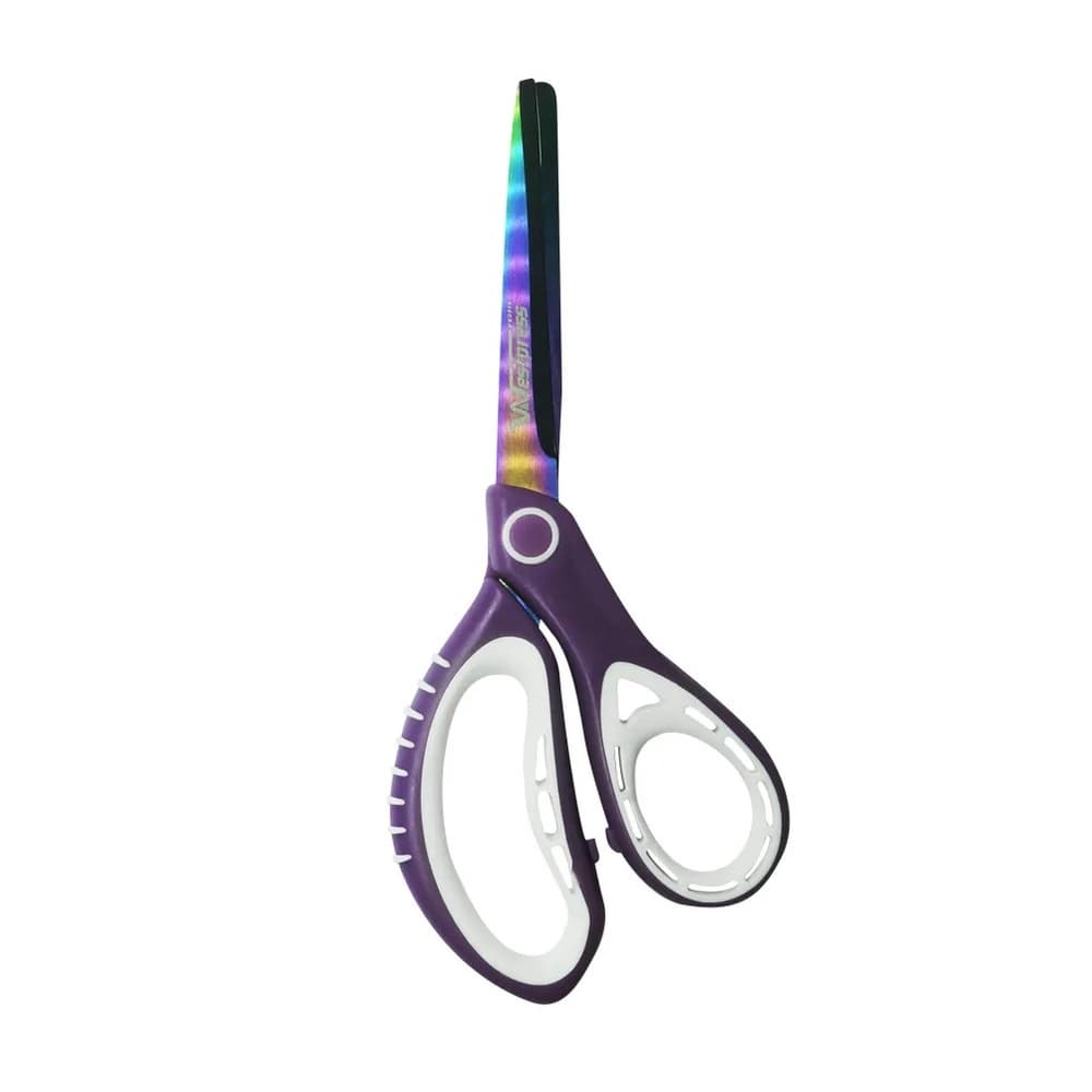 Tesoura Titanium 8,5'' Rainbow Arco Íris Westpress