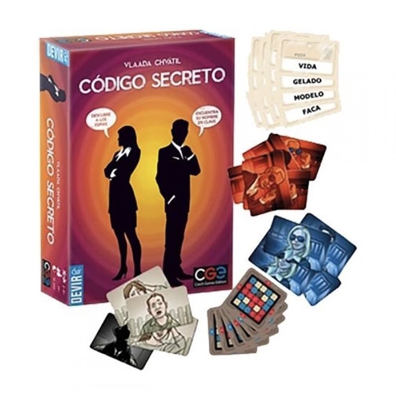 Código Secreto (Codinomes) - Jogo de Tabuleiro - Galápagos Português BR
