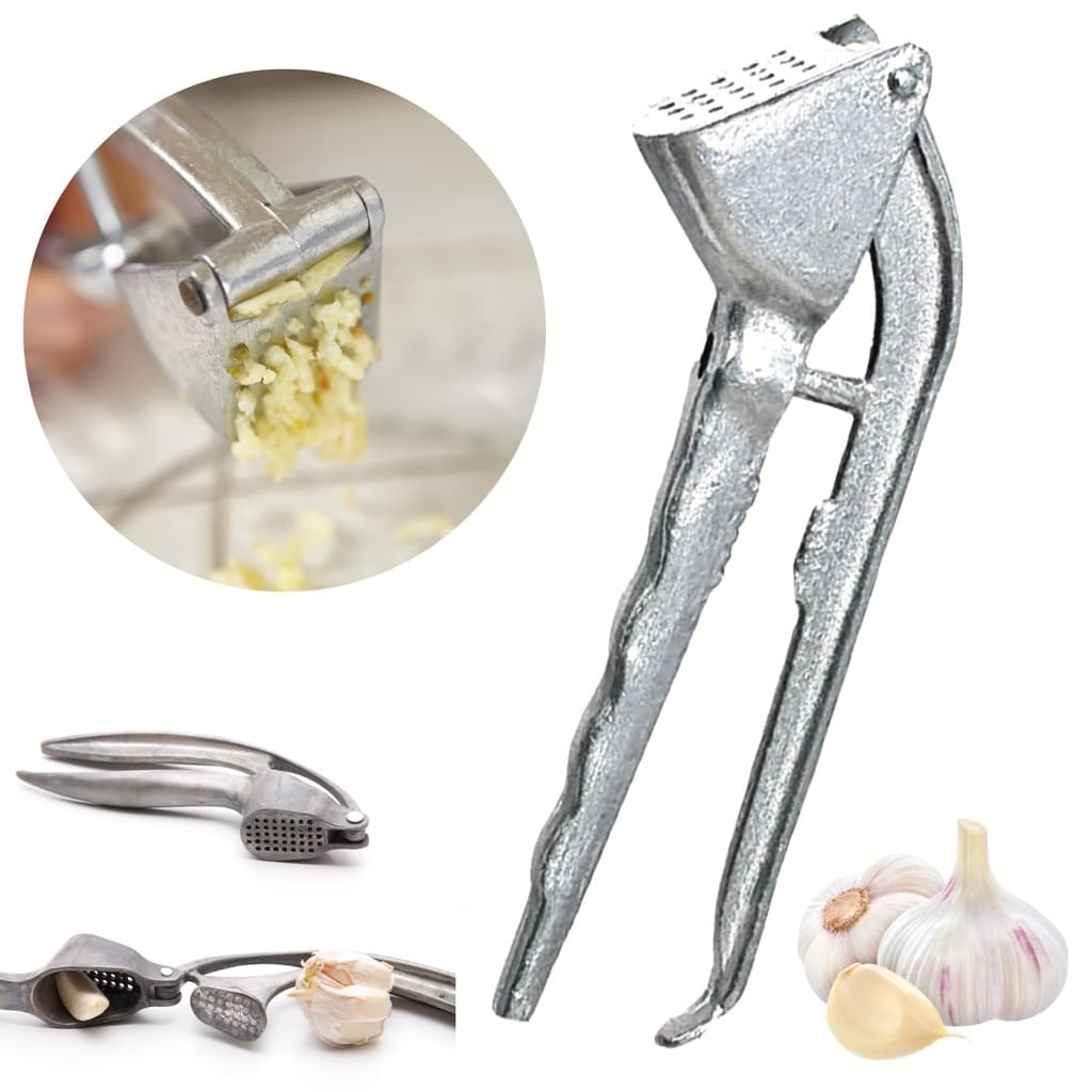 Espremedor de Alho Para Espremer E Cozinhar com Alho Forte Resistente Aço Inox Grande Cozinha Industrial