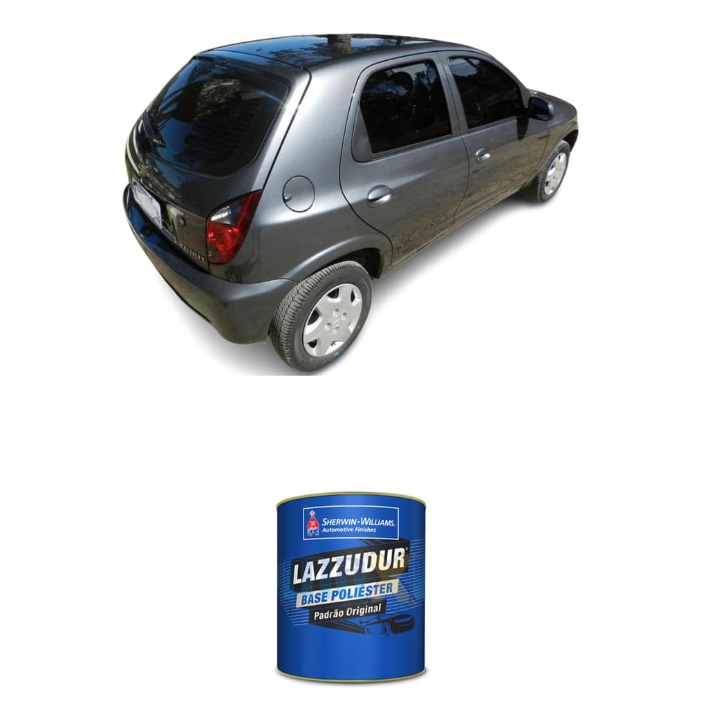 Tinta Poliester Cinza Orium Met - Wa/762u Gm 900ml