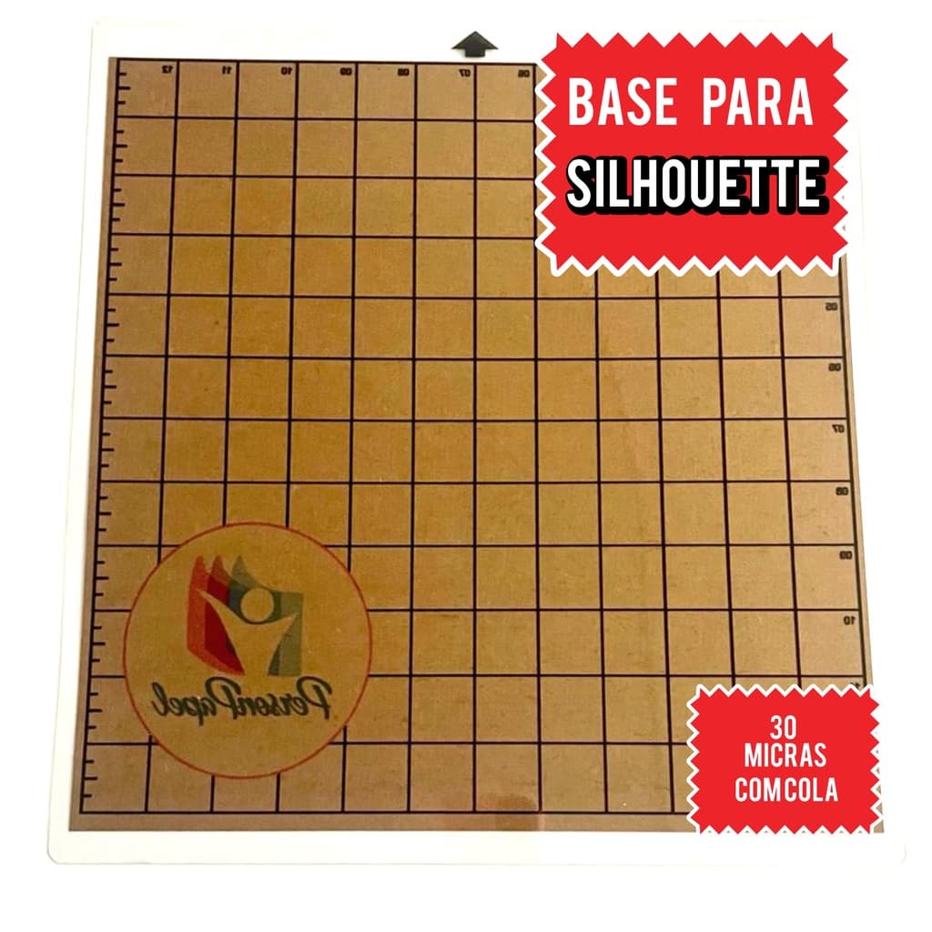 Base de corte  para Silhouette Cameo - 30x30 - 30 micras de espessura