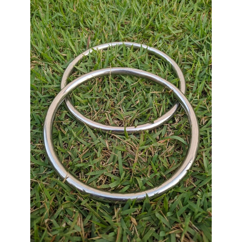 Estribo Em Inox Modelo Argolão Argola Roliça - Menor Preço