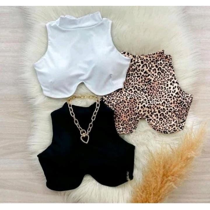 Blusa Cropped Aro Com Bojo Gola Alta Moda Gringa Bloguerinha Moda Feminina