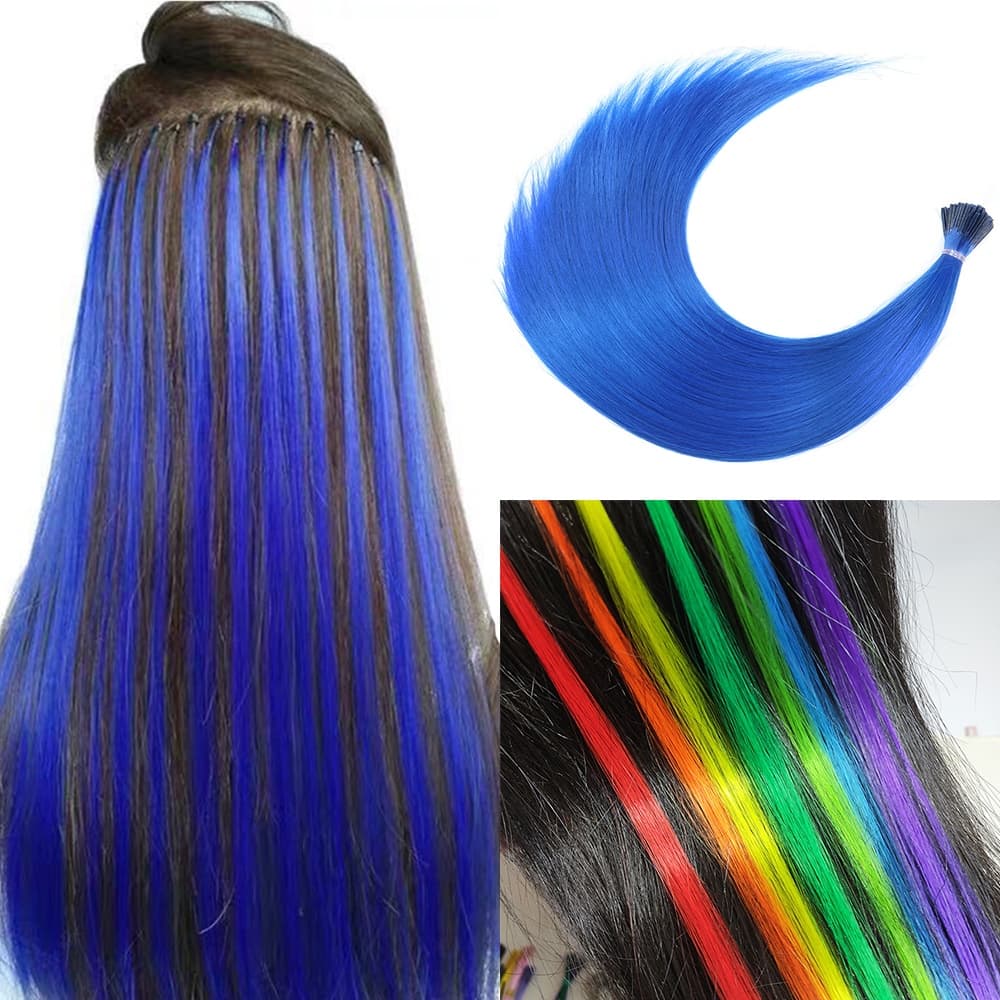 10 Pcs Fios Coloridos Falso Pedaços De Cabelo Extensões Do Arco Kanekalon Para Acessórios Da Extensão A Menina Mulheres