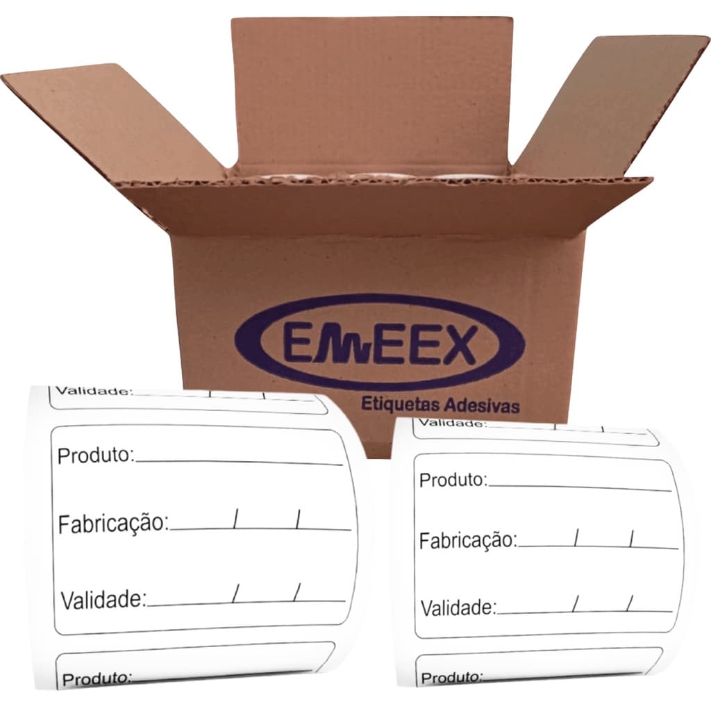 Etiqueta ANVISA Controle de Fabricação - 1.000 Etiquetas