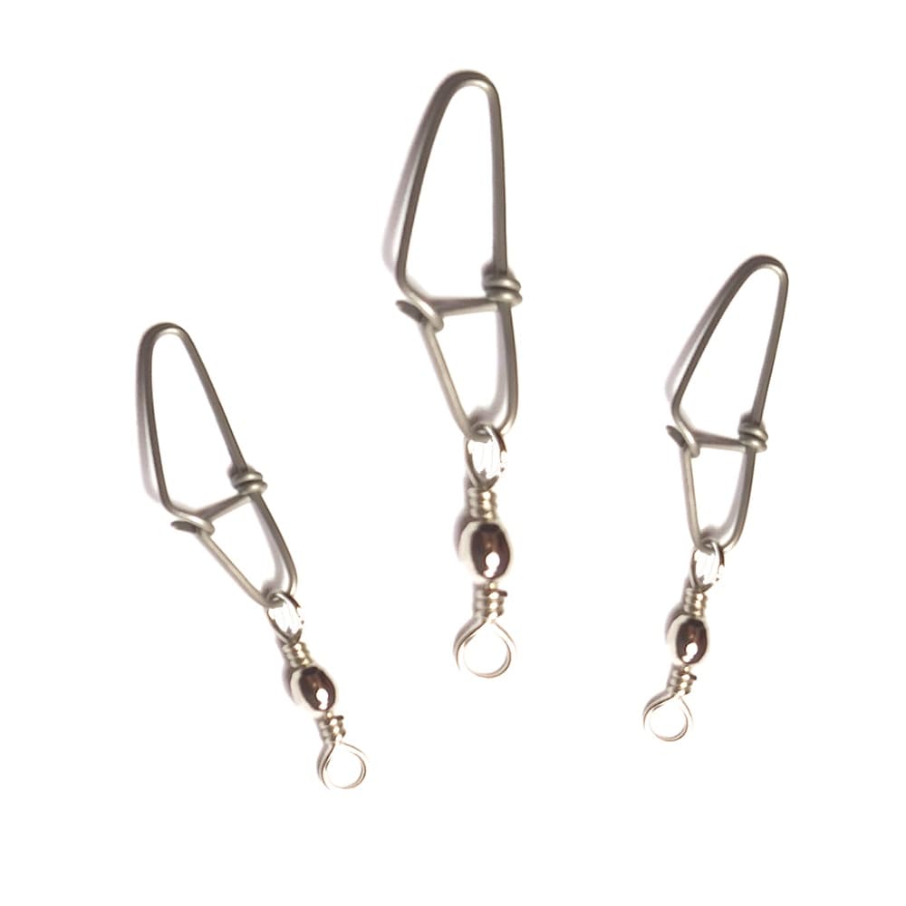Snap para isca artificial com girador - Varios Tamanhos - 10pçs - Pesca, Acessorios