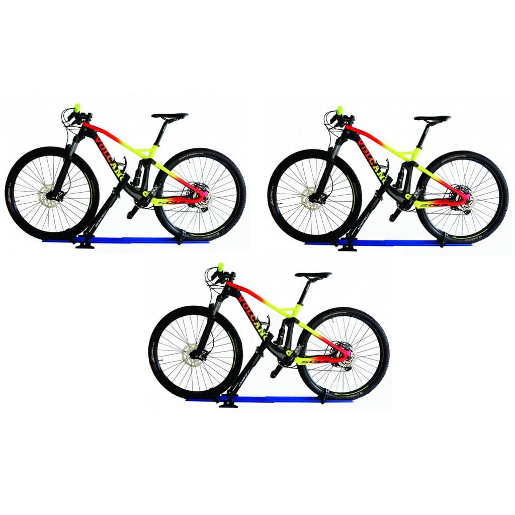 3 Transbike Suporte Para Bike Teto Rack Canaleta Strong Line Al-268 Altmayer