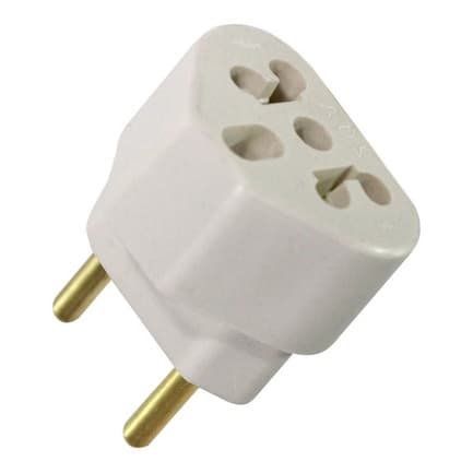 Atacado Kit 50 Adaptador Tomada Bob Love Plug Antigo Novo