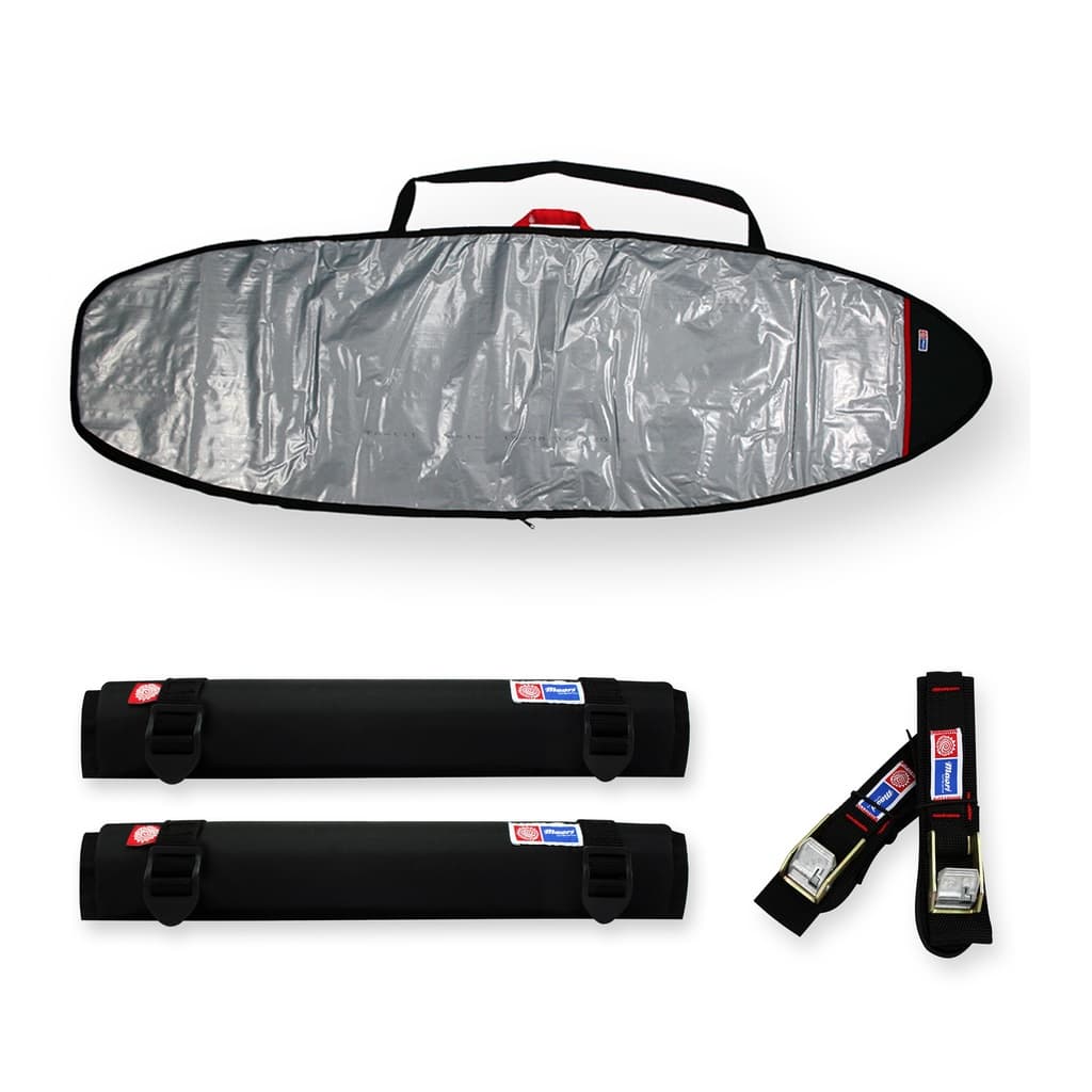 Espuma 40cm+ Fita Rack+ Capa Prancha Fish Refletiva 5'8-5'11 - Maori Extreme