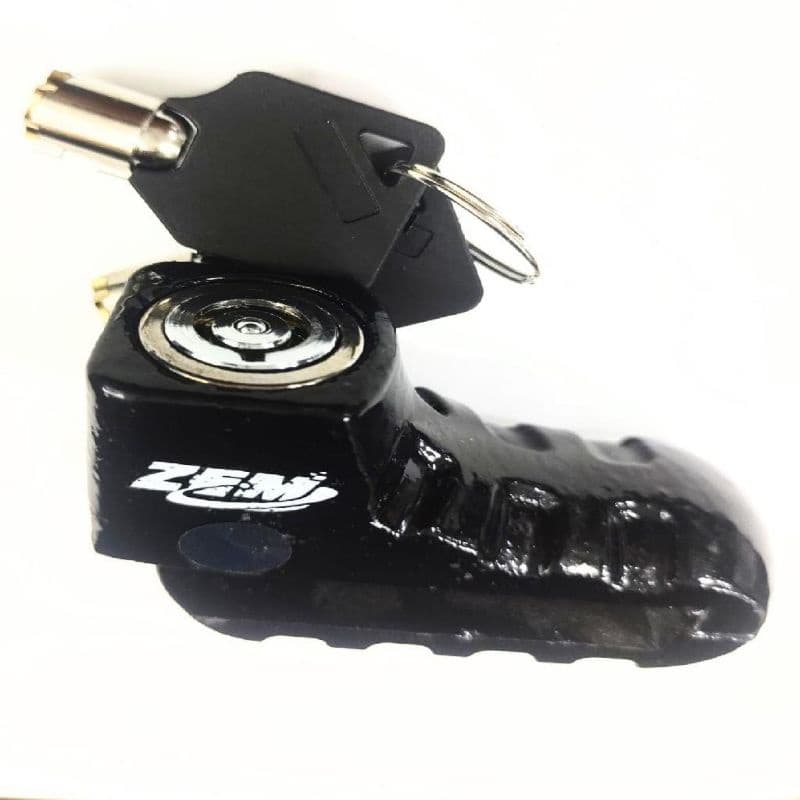 Trava De Disco Freio Moto Anti Furto Universal Metal Cadeado Lock
